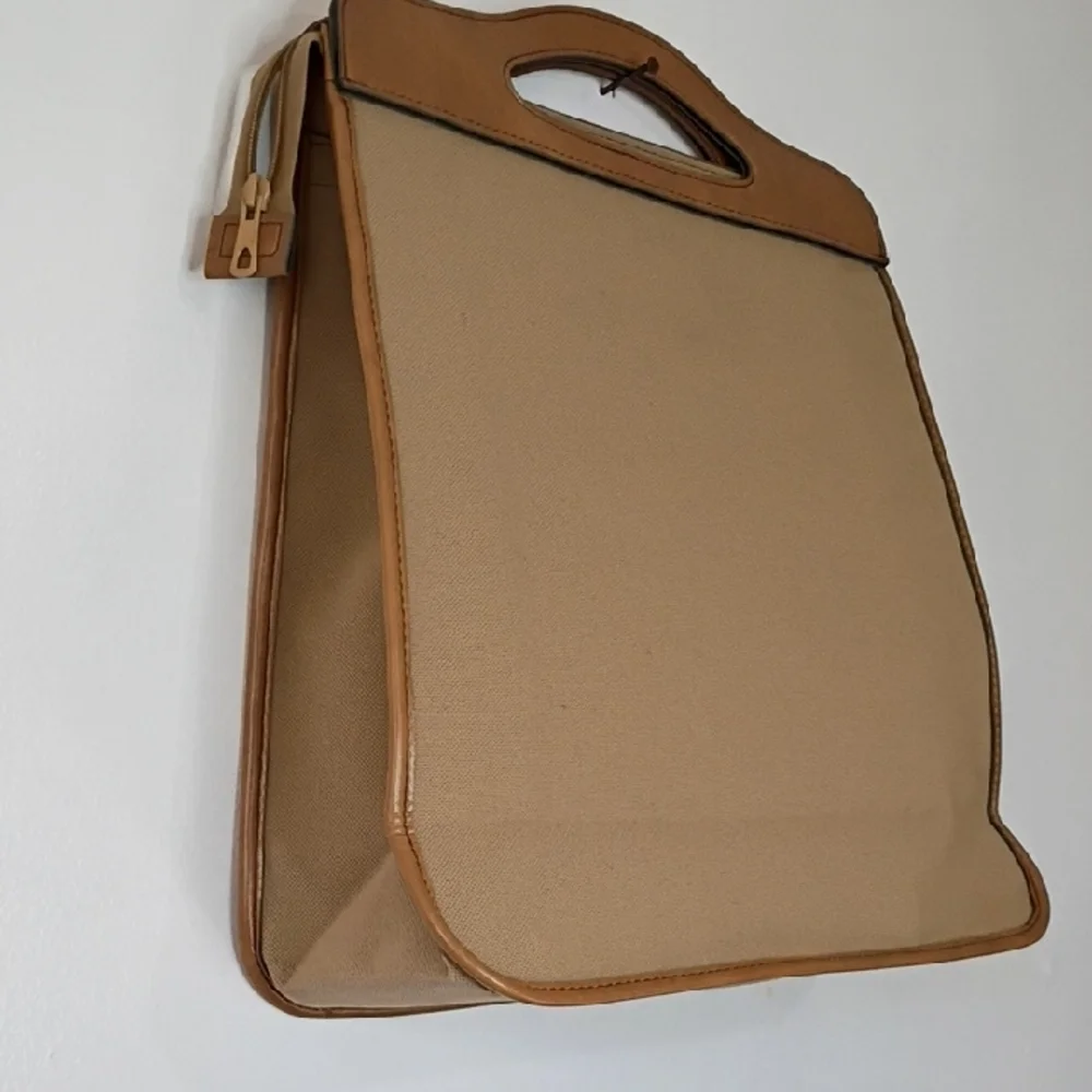 Vintage Tote Made in France Tote Bag Large Minimal Flaws - Picture 8 of 15